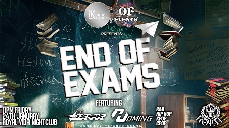 End of Exams Tickets