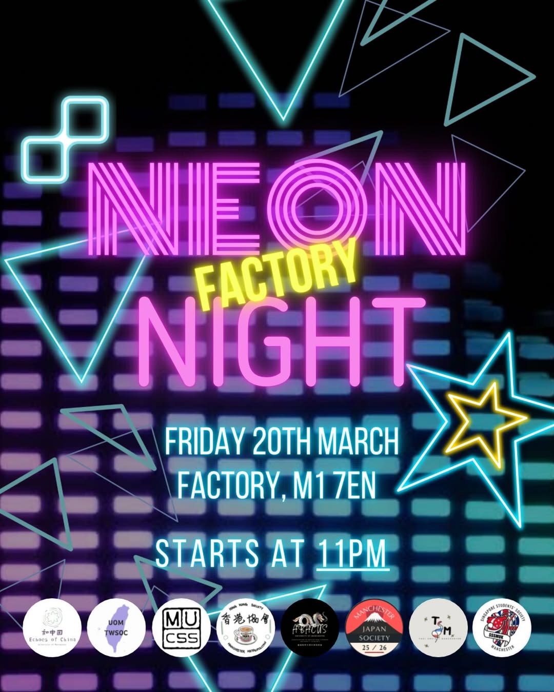 Krome Events x Oriental Societies Proudly Presents: Light Up The Night