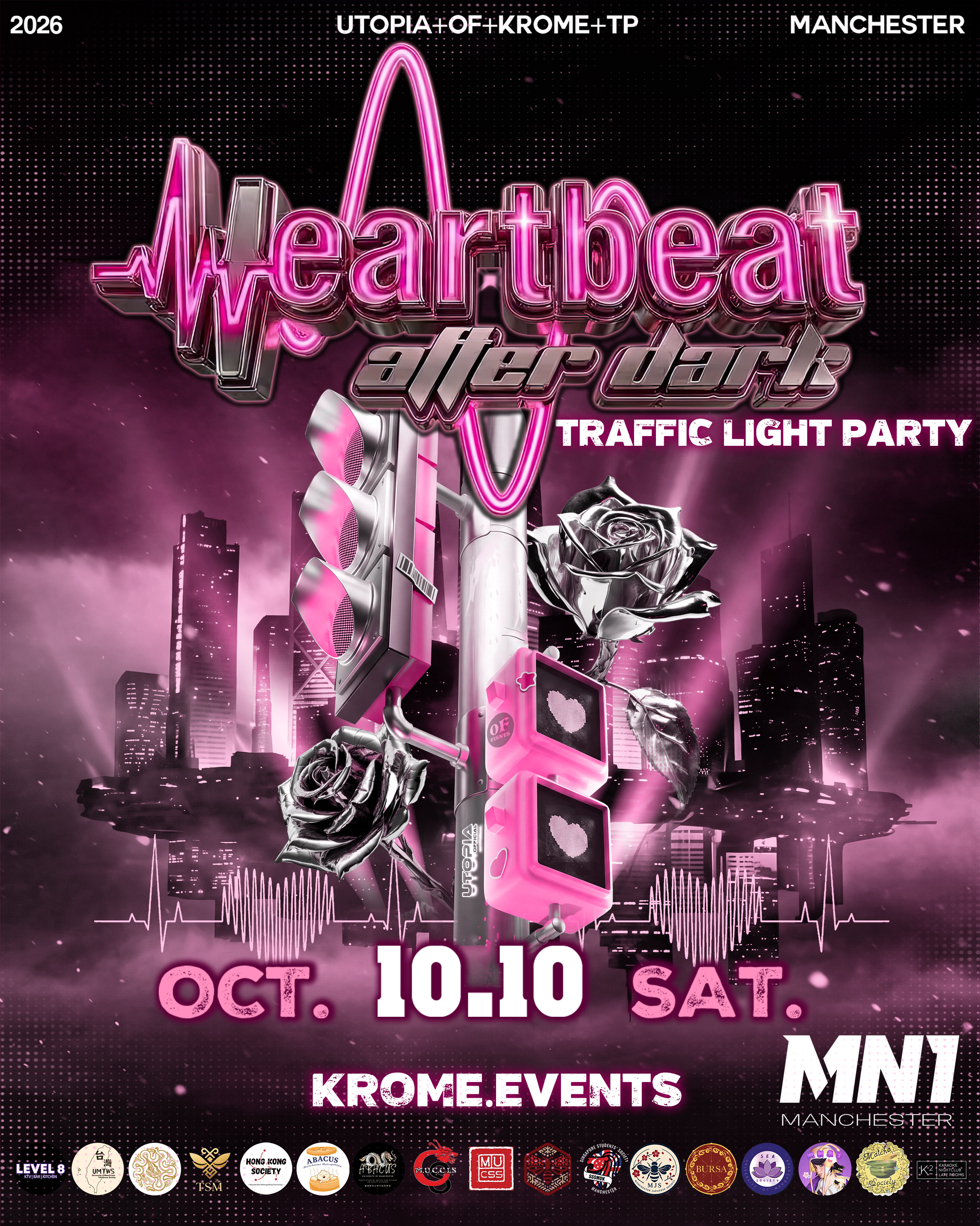 Krome Events x Oriental Hosts Presents: HEARTBEAT AFTER DARK ❤️‍🔥